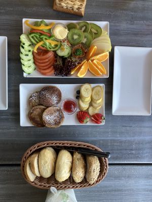 Vegan breakfast   at Biggi's in Mallorca