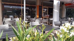 restaurant at Biggi's in Mallorca