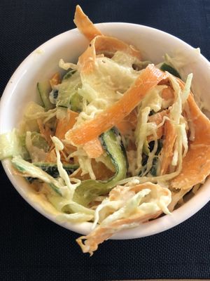 Coleslaw vegan mayo   at Zazie in Verona