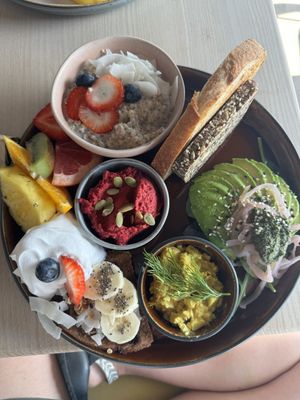 Vegan brekky  at Cafe OHA in Valby