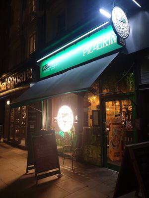 Outsude at Pizza Express - Aldwych in London