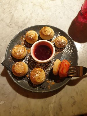 Snowball Dough Balls at Pizza Express - Aldwych in London