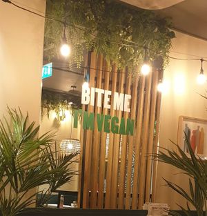 Their mirror at Pizza Express - Aldwych in London