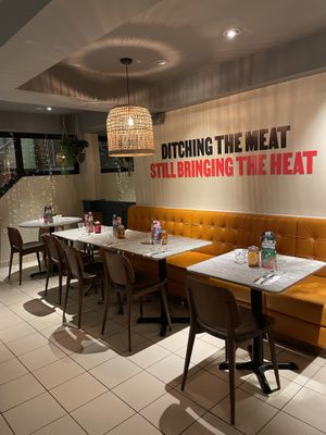 seating at Pizza Express - Aldwych in London