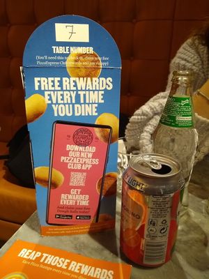 Reward at Pizza Express - Aldwych in London