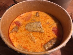 Take away: Goldener Mönch. Favorite curry  at Vietal Kitchen in Stuttgart