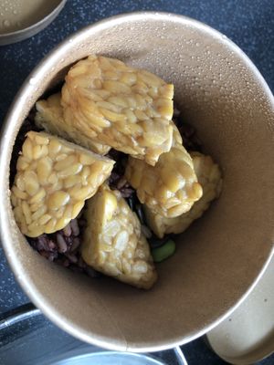 tempeh and rice /take away  at Vietal Kitchen in Stuttgart