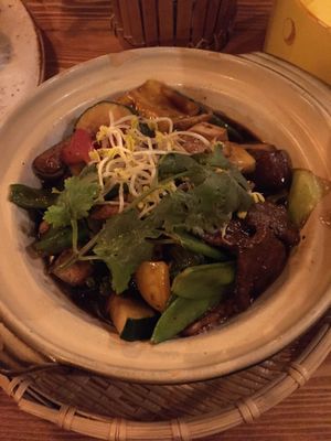 Smokey Saitan and Tempeh with Veggies at Vietal Kitchen in Stuttgart