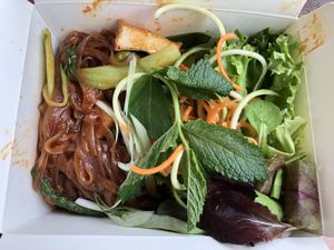 rice noodles with vegetables and tofu !Yummy!  at Vietal Kitchen in Stuttgart