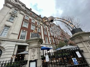 'beer garde' front  at Pizza Express - Baker St in London
