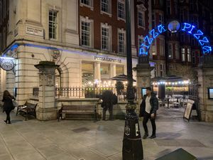 Exterior at Pizza Express - Baker St in London