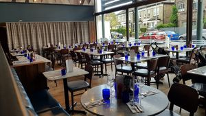 Inside at Pizza Express - Balham in South West London