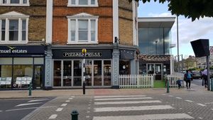 Outside at Pizza Express - Balham in South West London