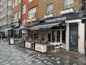 And another exterior  at Pizza Express - St Christophers Pl in London
