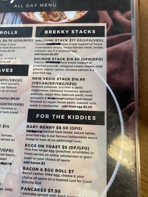 Veggie stack at Farmer & Sun in Gympie