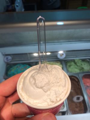 My tiny cup. at Gelato Cabana in Langkawi