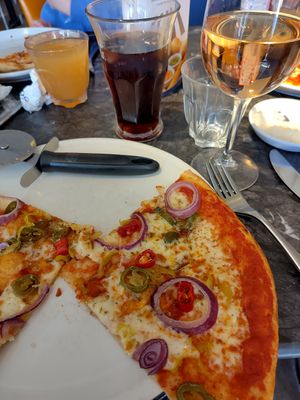 Everything in this photo was free at Pizza Express - Lisburn Road in Belfast