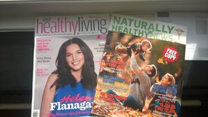 Free heath magazines at Food For Thought in Whitley Bay