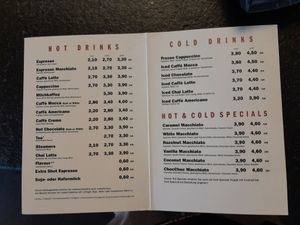 Coffee drinks ☕ at Coffee Bay in Hanau