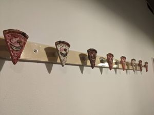 Cute coat hangers in Stranero. at Stranero in Berlin