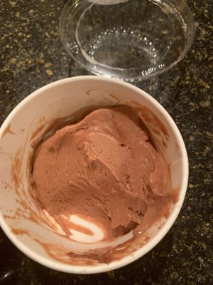 Vegan chocolate peanut butter   at The International Delight Cafe in Bellmore