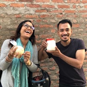 Happy Customers at Vegan Dairy Nepal in Kathmandu