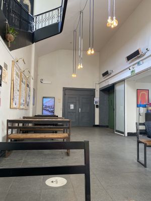 Back room  at The Greens in Berlin