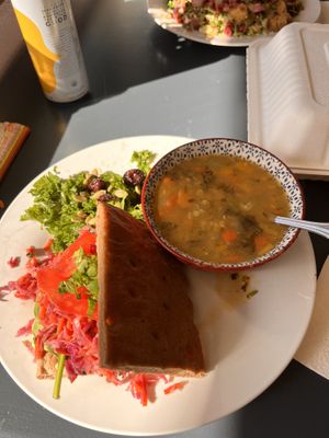   at Sweet Elizabeth's Organics Bakery in Colorado Springs