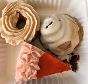   at Sweet Elizabeth's Organics Bakery in Colorado Springs