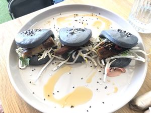 Not Duck Bao Buns  at Cafe Vie Sunshine Coast in Buderim
