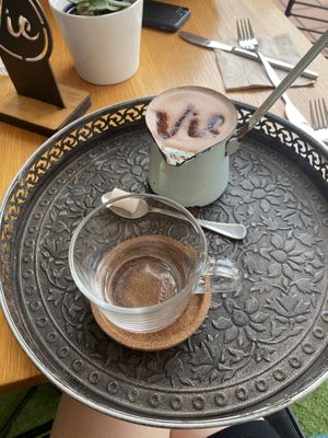 Hot chocolate  at Cafe Vie Sunshine Coast in Buderim