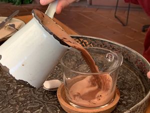 Chai latte  at Cafe Vie Sunshine Coast in Buderim