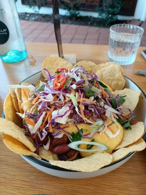 Nacho Nacho Man at Cafe Vie Sunshine Coast in Buderim