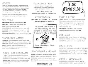 Drinks at Cafe Vie Sunshine Coast in Buderim