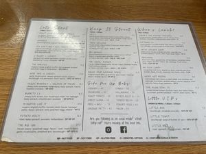 Menu january2022  at Cafe Vie Sunshine Coast in Buderim