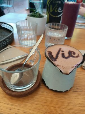 Mork Hot Chocolate at Cafe Vie Sunshine Coast in Buderim