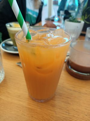 Orange Juice at Cafe Vie Sunshine Coast in Buderim