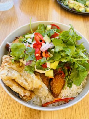 Vegan Butter Chicken! So fresh and amazing flavours.   at Cafe Vie Sunshine Coast in Buderim
