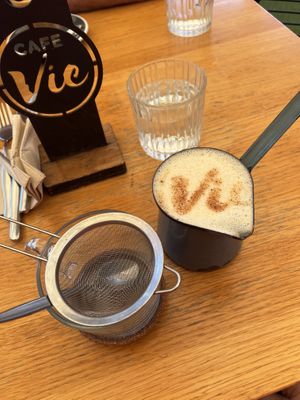 Chai Latte $6.50  at Cafe Vie Sunshine Coast in Buderim