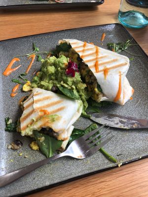 Burrito   at Cafe Vie Sunshine Coast in Buderim