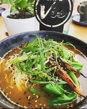 Miso Ramen at Cafe Vie Sunshine Coast in Buderim