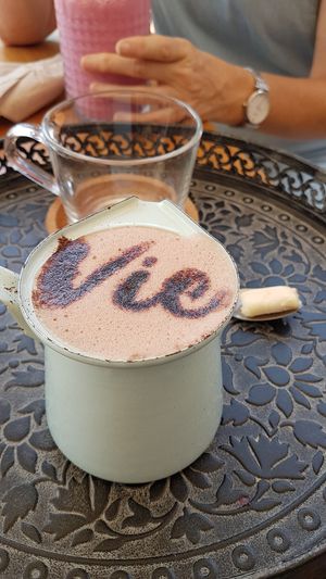 Hot chocolate at Cafe Vie Sunshine Coast in Buderim