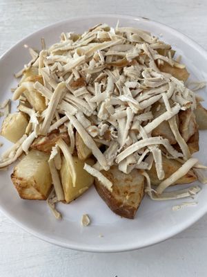 Potatoes at Sublimmme in Bucharest