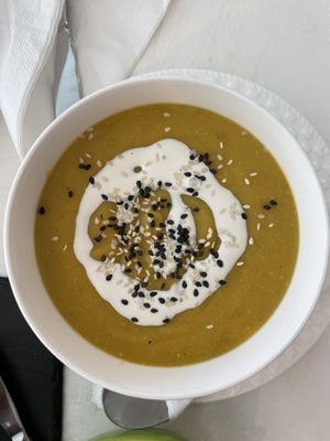 Soup at Sublimmme in Bucharest