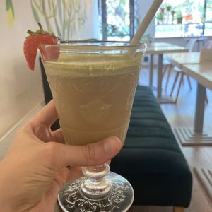 Matcha frappe   at Sublimmme in Bucharest