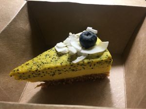 Lemon & poppy seed cake   at Sublimmme in Bucharest