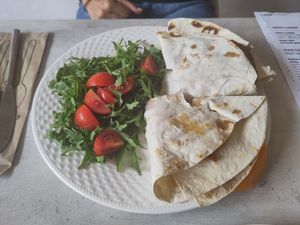 Toasted Wrap at Sublimmme in Bucharest