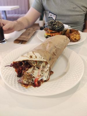 Seitaj wrap at Sublimmme in Bucharest