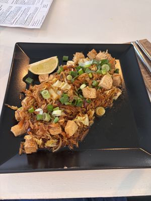 Teriyaki tofu and rice - so tasty!   at Sublimmme in Bucharest