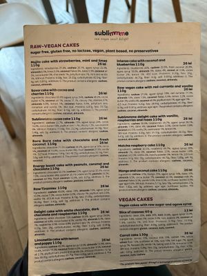 The Menu (2)  at Sublimmme in Bucharest